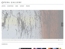 Tablet Screenshot of operagallery.com